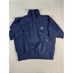 Muirfield Village Golf Club Jacket Mens Medium Blue Zero Restriction Gore-Tex